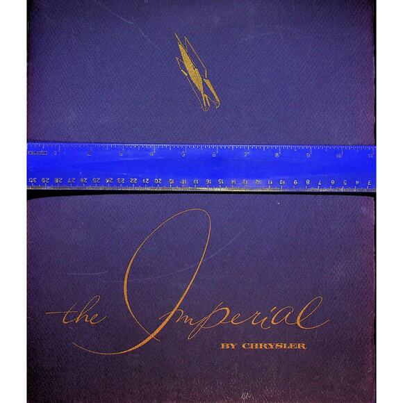 1954 Chrysler Imperial Original Promotional Brochure - Sedan Newport - Picture 3 of 8